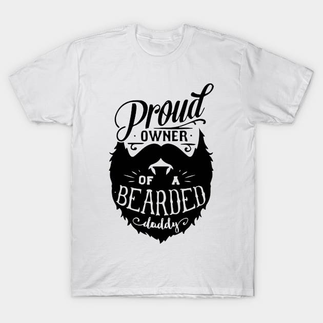 Bearded Daddy T-Shirt by wolulas